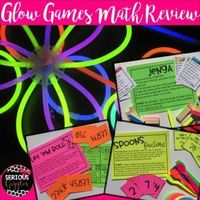 Math Review for 4th grade doesn't have to be boring! Glow Games for Glow Day will bring a review that will make your kids stay engaged the whole time! I needed a way to review Math concepts without my kids getting bored and doing the same ol' thing.