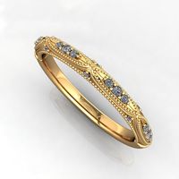 Lourdes Wedding Band - Soha Diamond Co.™