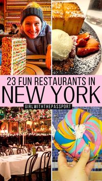 Looking for a delicious adventure in NYC? 🌆🍴 Then dive into the city's vibrant dining scene with our picks for the best fun restauranrs in NYC that promise more than just a meal! From whimsical themes to interactive dining experiences, these spots offer a feast for the senses and a side of excitement with every bite. Whether you're craving unique culinary creations or a playful ambiance that’s perfect for a night out with friends, NYC's restaurant scene has something special waiting just for you. So, let's check out the most unusual restaurants in NYC 🥳✨