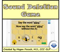 Boom Cards - Sound Deletion Game