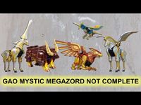 DX GAO MYSTIC MEGAZORD ( power rangers wild force , gao rangers megazord ) - YouTube