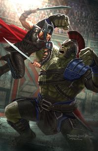 The Hulk vs Thor