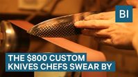 Chelsea Miller started making custom knives in 2011 and has grown her client list to include some of the top chefs in the world. Business Insider visited her Brooklyn studio to learn how she does it. Following is a transcript of video.