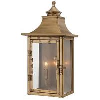 St. Charles 2-Light Aged Brass Wall Light - #7019J | Lamps Plus