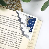 Lightning strikes the night sky on our Stormy Skies Paper Corner Bookmark. Crafted with intricate detail and vibrant coloring, it's a perfect accent for any book lover. Perfect for anyone who has been through their share of stormy nights. We create unconventional handmade bookmarks for a dazzling read! If you love the feel of a book in your hand...but don't want to dogear the page, you'll love our Novel Corners™! Listing includes one (1) bookmark. Handmade in Northern California, USA