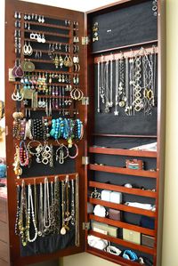 Jewelry Storage & Organization - Lori Greiner Golf & Silver Safekeeper Jewelry Cabinet - sold on QVC