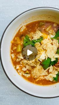 Lisa Pollock on Instagram: "Chicken Tortilla Soup 
*
*
*
#dinner #dinnertime #soup #recipes #recipe #recipeoftheday #recipeshare #mealprep #mealprepideas #itswhatsfordinner"