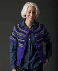 Level 3 Crocheted Cardigan (free crochet pattern)