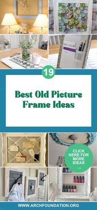 Old picture frames offer a treasure trove of decorating possibilities. Here are 19 innovative ways to repurpose them into stylish, eye-catching home accents.