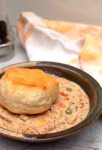 Skinny Chicken Pot Pie Soup￼ - Free Style in KItchen