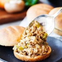 Philly Cheesesteak Sloppy Joes - I Am Homesteader