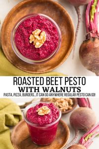 Roasted Beet Pesto - The Roasted Root