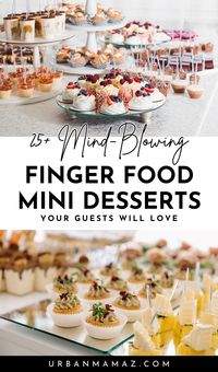 Looking for mind blowing finger food mini desserts your guests will love? Check out this ultimate list of 25+ mouthwatering finger food mini desserts to wow your guests.