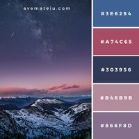 Dolomites, Italy Color Palette #169 | Ave Mateiu