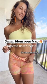 It’s not about the quantity of exercising you do but the quality and the exercises you choose! Try this 5 minute ab burn exercise and feel the difference in no time.   Try 3 sets of 15 or 20. If you don’t have a band no problem!   These are great for women with diastasis recti after birth or anyone looking to strengthen the core and flatten the tummy ☺️