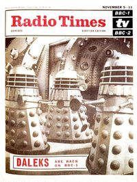 Radio Times Cover 1966-11-05 Dalek by combomphotos, From the archives of the Timelords and Whovians