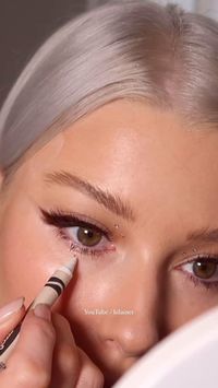 @lolaliner brown eyeliner masterpiece adorned with delicate rhinestones is everything!! 🤎💫 Get her lash look with our #Macchiato Lashes  ⁠ ⁠ ⁠ #houseoflashes #lashes #makeuptutorial #motd #makeupvideos