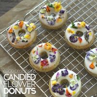 Food Obsessions: Candied Flower Donuts