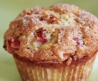 Cinnamon-Rhubarb Muffins Recipe http://www.finecooking.com/recipes/cinnamon-rhubarb-muffins.aspx