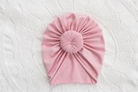 Blush Pink Top Knot Turban | Baby Turban | Baby Top Knot Turban | Newborn Hat |Baby Girl Hat | Hospital Hat | Head scarf | Head wrap by ShopDarlingKnots on Etsy https://www.etsy.com/listing/592706539/blush-pink-top-knot-turban-baby-turban