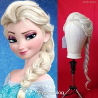 Elsa wig lace front https://www.etsy.com/listing/641931652/elsa-wig-commission-only