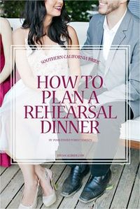 How to plan a rehearsal dinner by Posh-itively Perfect Events