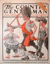 The Country Gentleman (July 1, 1922) by J.C. Leyendecker