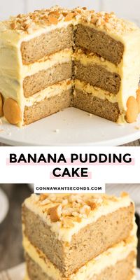 Banana Pudding Cake