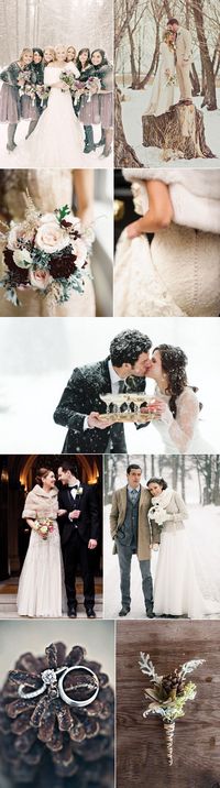 Winter Wedding Inspiration. So beautiful!!!