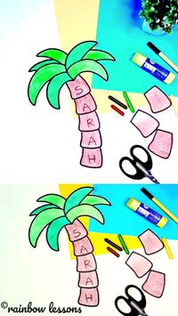 https://www.teacherspayteachers.com/Product/Name-Activity-Name-Crafts-Palm-Tree-Craft-Summer-Craftivity-Summer-Name-8178827