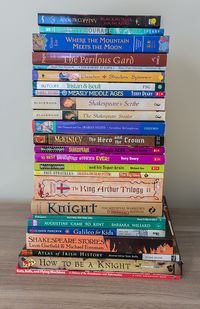 Living books list corresponding to each chapter of SOTW 2 Middle Ages