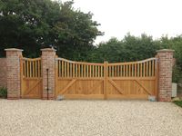 Timber Garden Gates - Roger Gladwell Timber Frame Construction