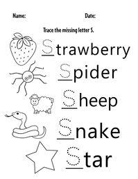 FREE Letter S Worksheets for Preschool ⋆ The Hollydog Blog