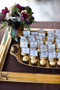 Wedding Ideas by Colour: Gold Wedding Decorations | CHWV