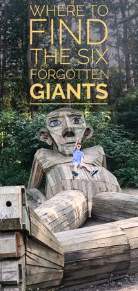 The six forgotten giants by Thomas mambo is an art installation in nature comprised of entirely all recycled materials! It's a magical way to get kids to understand recycling!