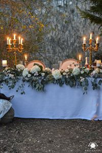 Kelley Nan: Romantic Outdoor Sweetheart Table