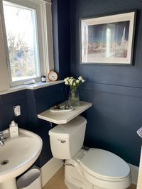 How We Transformed Our Tiny Bathroom for Under $150 - Cupcakes & Cashmere