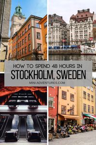 How to spend a weekend in Stockholm, Sweden | What to do in Stockholm | City guide | Europe travel | Stockholm Old Town | Royal Canal Boat Tour | Free walking tour | Architecture | Art | Scandinavia and the Nordic countries | Where to go in Europe | Solo female travel | #stockholm #sweden #europe #cityguide #travel #inspiration #travelblog #wheretogo #scandinavia