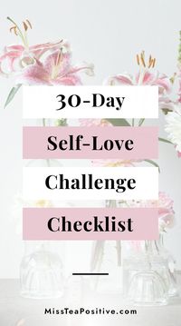 How to love yourself first? Here is the ultimate list of 30-day self-love challenge ideas! These 30 ways to practice self love every day include simple self love activities for women at home, fun tips to start loving yourself all over again for teenagers, easy Valentines Day activities to promote self love & happiness, monthly challenge ideas to plan your next 30 days and all the little things you can do to practice self love, whether it's February or March!