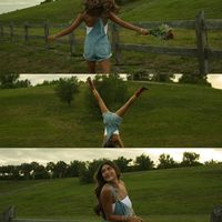 Such a sweet shoot with Megan. It’s giving Miley Stewart summer 💛🦋🌾☁️