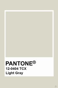 Pantone Light Gray