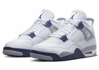 ITEM: MENS JORDAN RETRO 4 MIDNIGHT NAVY CONDITION: BRAND NEW IN BOX BRAND:  JORDAN RETRO 4 COLOR: MIDNIGHT NAVY/white/ cement grey STYLE: DH6927-140 Send us an eBay message if you would like a size that is not shown in the drop menu above!  [ABOUT US] Our Merchandise are NEW and 100% AUTHENTIC or your money back.  We Do not sell any fakes B grades or replica merchandise so bid with confidence!!!! If you have any questions please contact us through ebay message only. May take 24-48 hours for resp