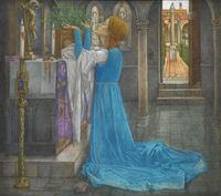 Edward Reginald Frampton ~ Pre-Raphaelite painter