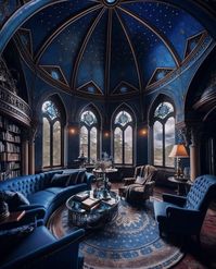 ─ ravenclaw common room aesthetic || harry potter series