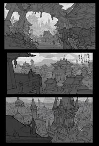 ArtStation - Compositions 3, Xiaosheng Bai