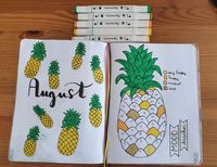 Bullet journal august