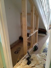 Studwork For Downstairs With Bathroom Installation In Leeds