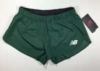 26" Waist size women's extra small New Balance Running SHORTS Womens XS Green Split NB DRY 2” Inseam NEW WITH TAGS