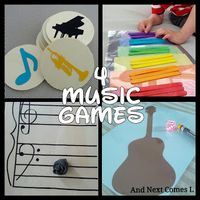 Four Music Games for Toddlers & Preschoolers