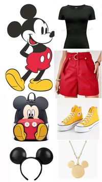 Mickey Mouse inspired outfit